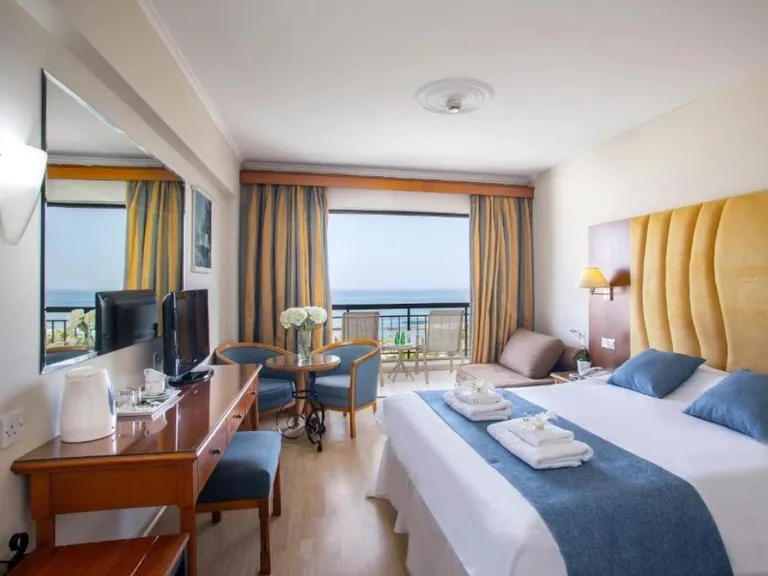 Front Sea View Room — Chrysomare Beach Hotel, Ayia Napa, Cyprus