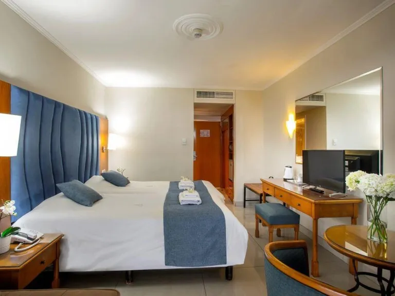 Double or Twin Side Sea View Room — Chrysomare Beach Hotel, Ayia Napa, Cyprus