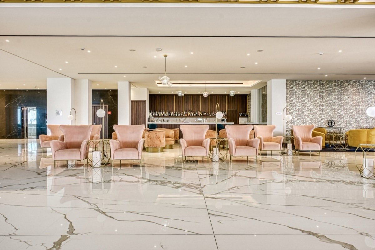 Anastasia Beach Hotel lounge area