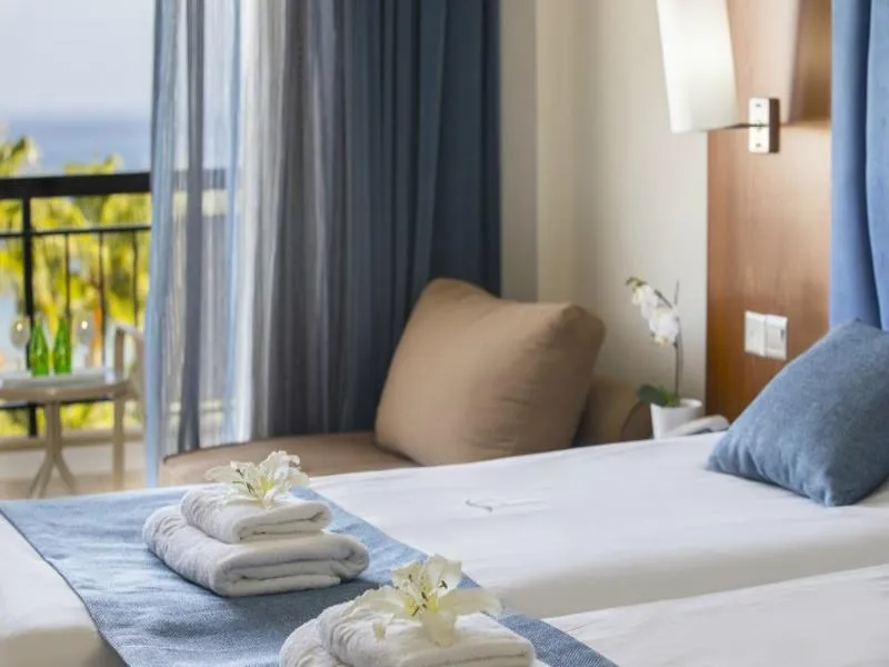 Anastasia Beach Hotel sea view room with private balcony